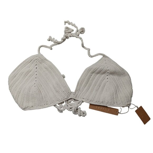 New with tags Skims Crochet Swim Triangle Bikini Top Size 4X in Marble - Picture 4 of 10